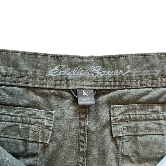 Eddie Bauer Ripstop Cargo Shorts - Size 35 - Picture 5 of 8